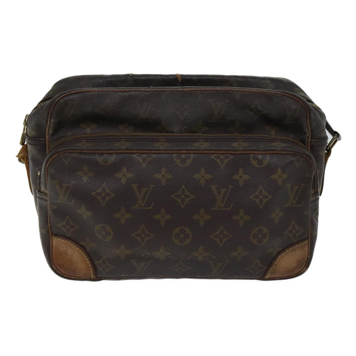 LOUIS VUITTON Monogram Nile Shoulder Bag M45244 LV 71372