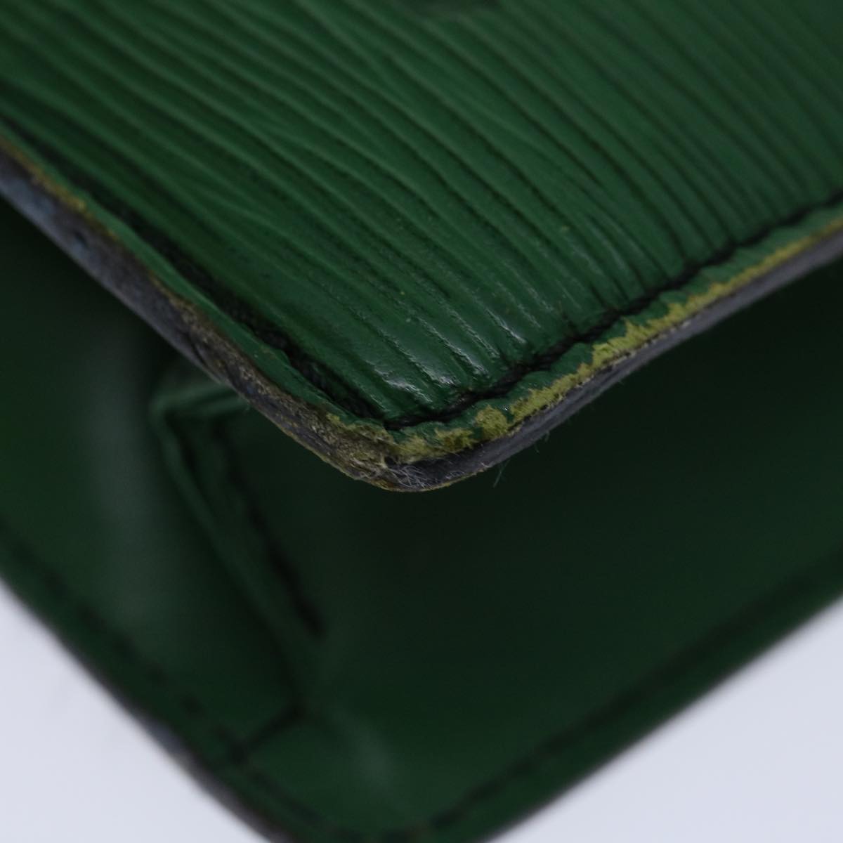 LOUIS VUITTON Epi Porte Documents Bandouliere Briefcase Green M54464 71374