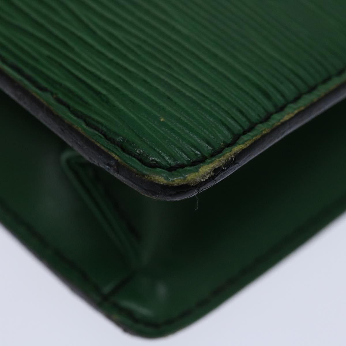 LOUIS VUITTON Epi Porte Documents Bandouliere Briefcase Green M54464 71374