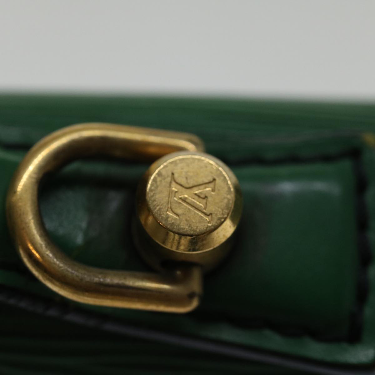LOUIS VUITTON Epi Porte Documents Bandouliere Briefcase Green M54464 71374