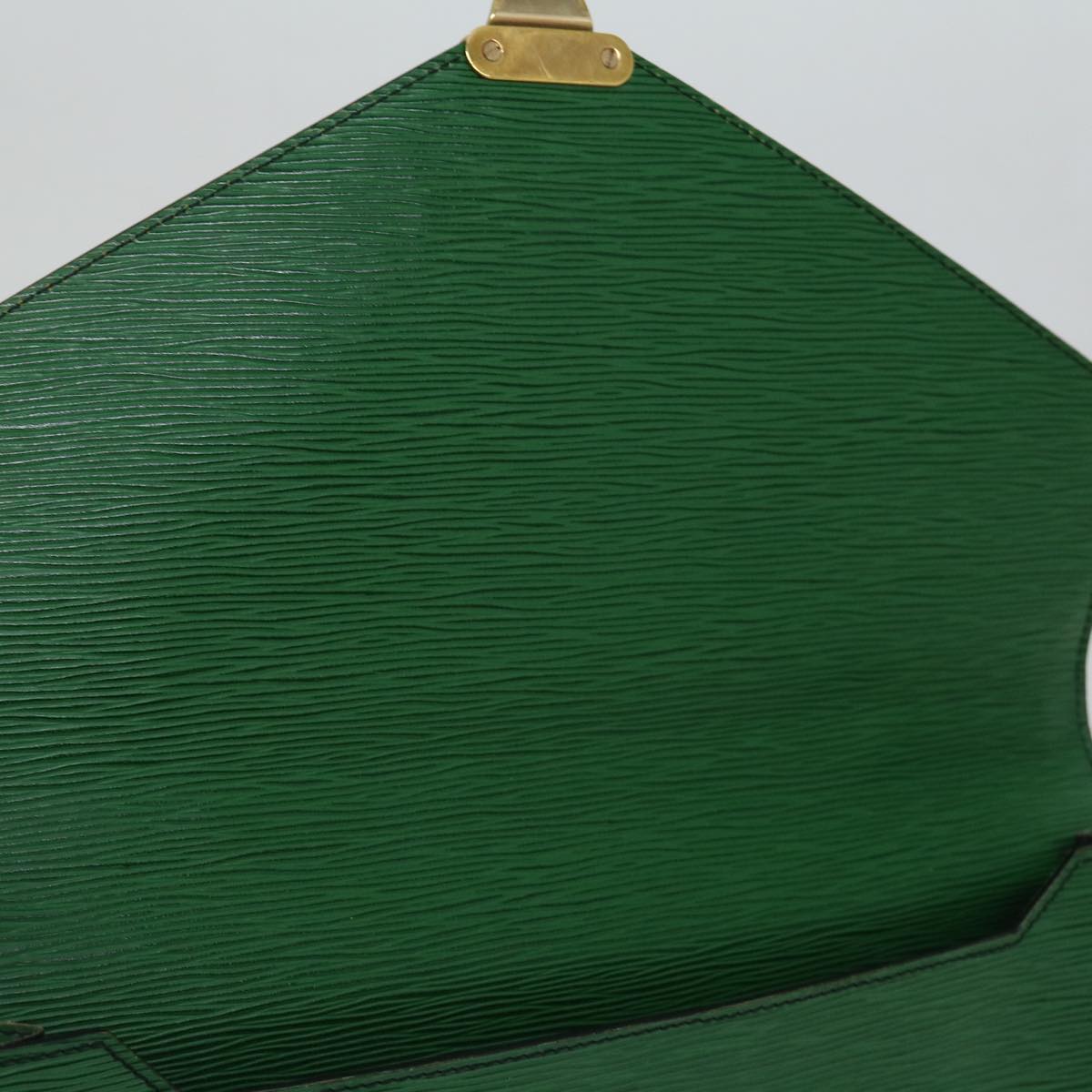 LOUIS VUITTON Epi Porte Documents Bandouliere Briefcase Green M54464 71374