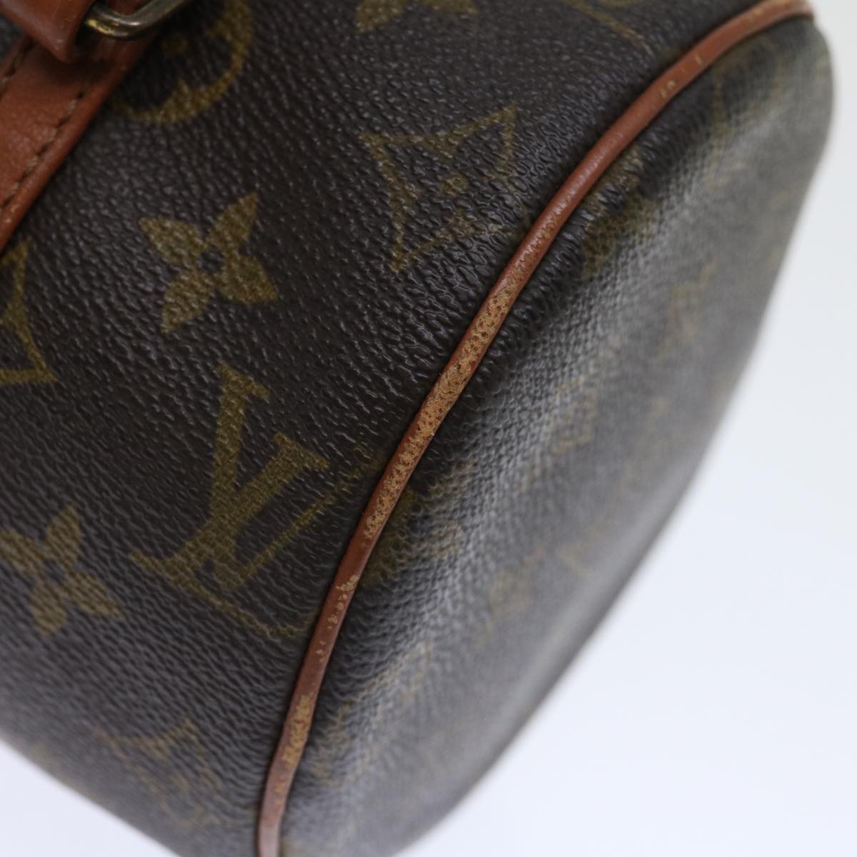 LOUIS VUITTON Monogram Papillon 26 Hand Bag M51386 LV 71375