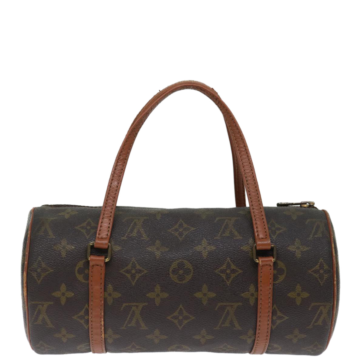 LOUIS VUITTON Monogram Papillon 26 Hand Bag M51386 LV 71375
