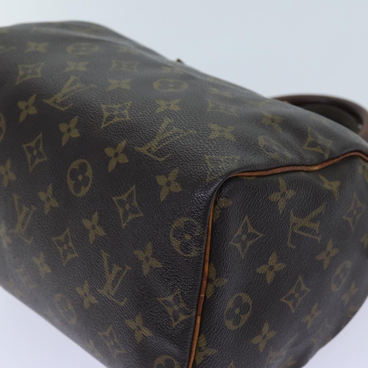 LOUIS VUITTON Monogram Speedy 25 Hand Bag M41528 LV 71377