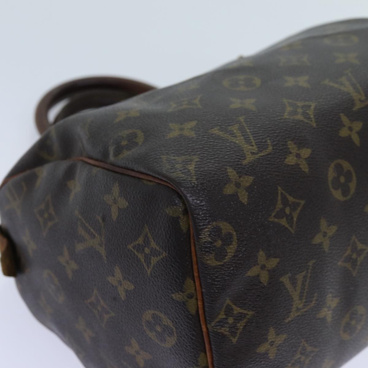 LOUIS VUITTON Monogram Speedy 25 Hand Bag M41528 LV 71377