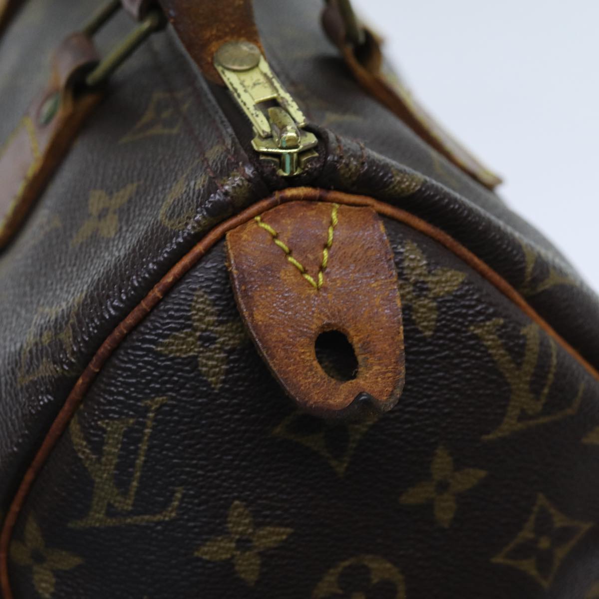 LOUIS VUITTON Monogram Speedy 25 Hand Bag M41528 LV 71377