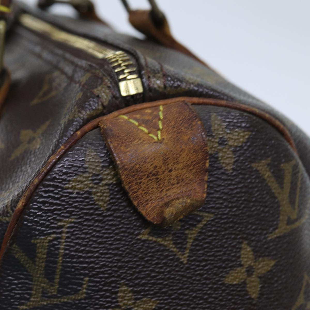 LOUIS VUITTON Monogram Speedy 25 Hand Bag M41528 LV 71377