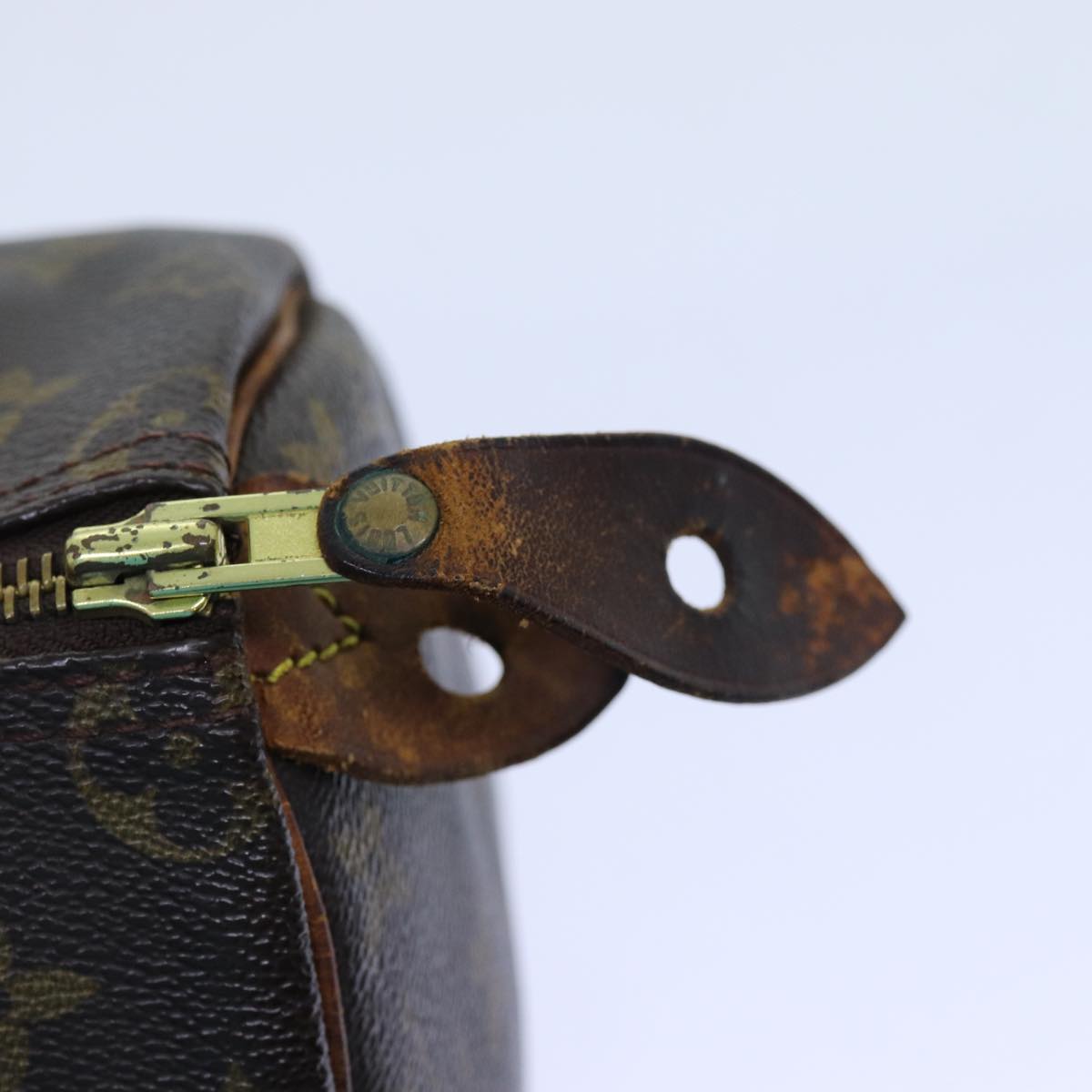 LOUIS VUITTON Monogram Speedy 25 Hand Bag M41528 LV 71377