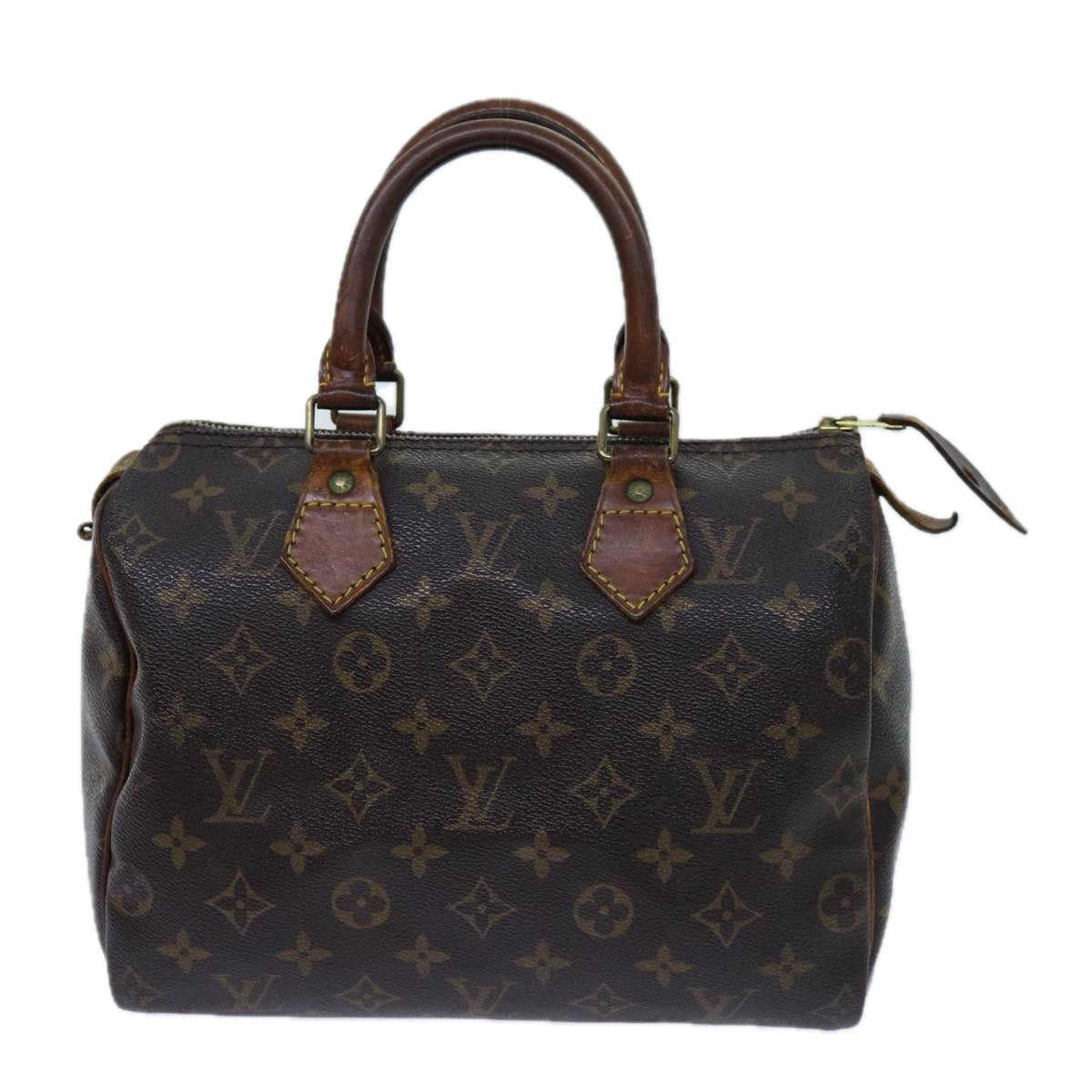 LOUIS VUITTON Monogram Speedy 25 Hand Bag M41528 LV 71377