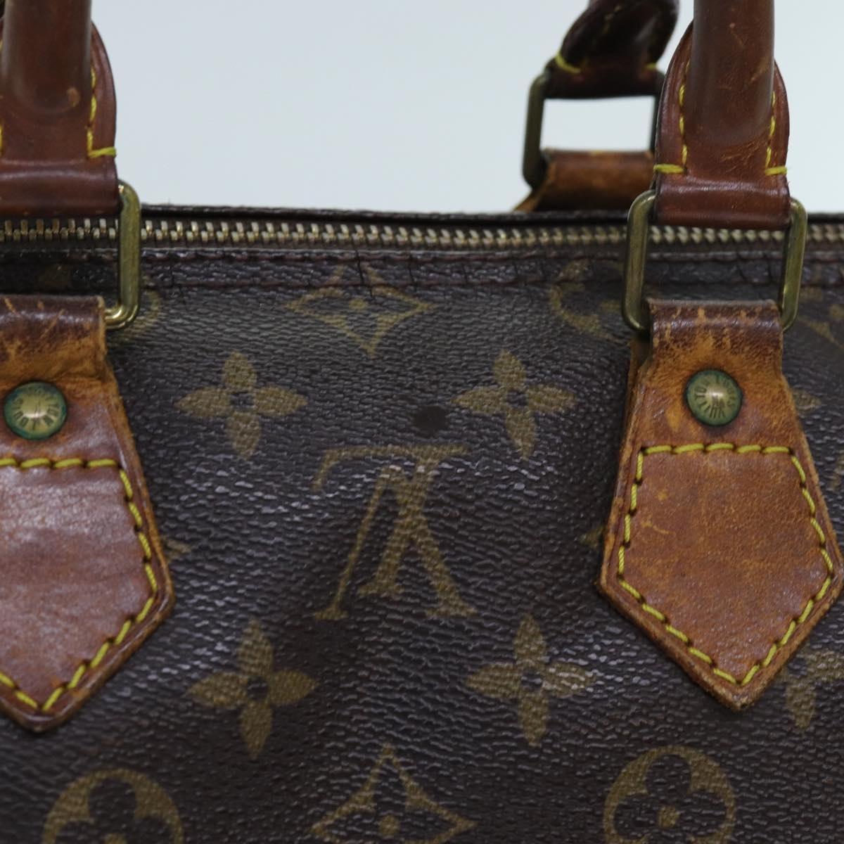 LOUIS VUITTON Monogram Speedy 25 Hand Bag M41528 LV 71377