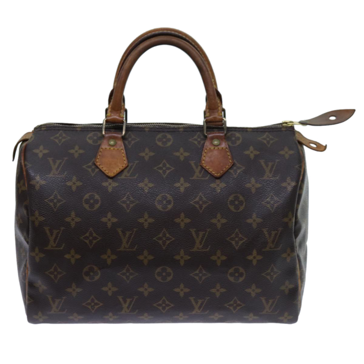 LOUIS VUITTON Monogram Speedy 30 Hand Bag M41526 LV 71379