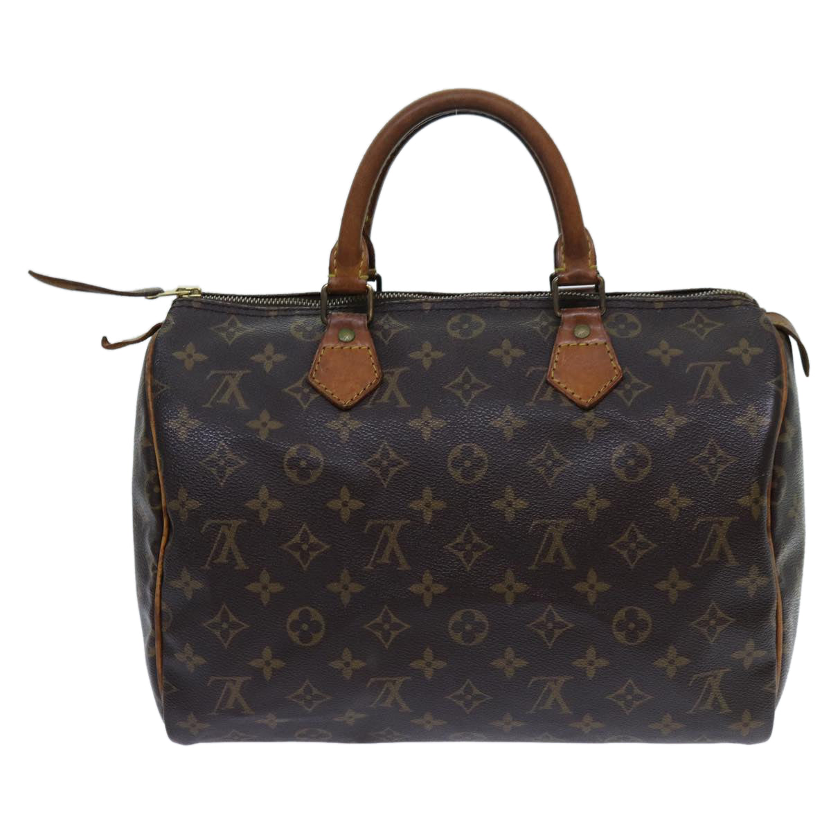 LOUIS VUITTON Monogram Speedy 30 Hand Bag M41526 LV 71379