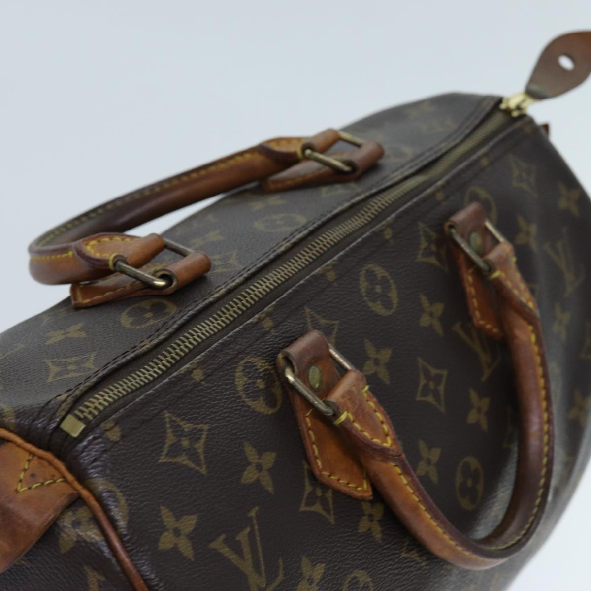 LOUIS VUITTON Monogram Speedy 30 Hand Bag M41526 LV 71379