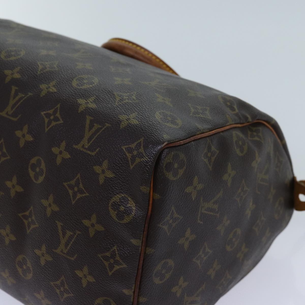 LOUIS VUITTON Monogram Speedy 35 Hand Bag M41524 LV 71384