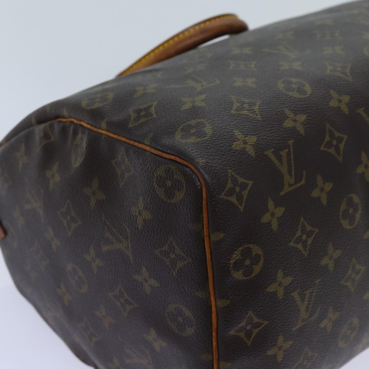 LOUIS VUITTON Monogram Speedy 35 Hand Bag M41524 LV 71384