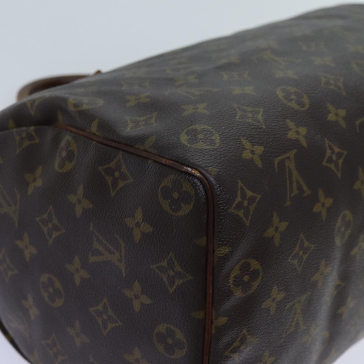 LOUIS VUITTON Monogram Speedy 35 Hand Bag M41524 LV 71384