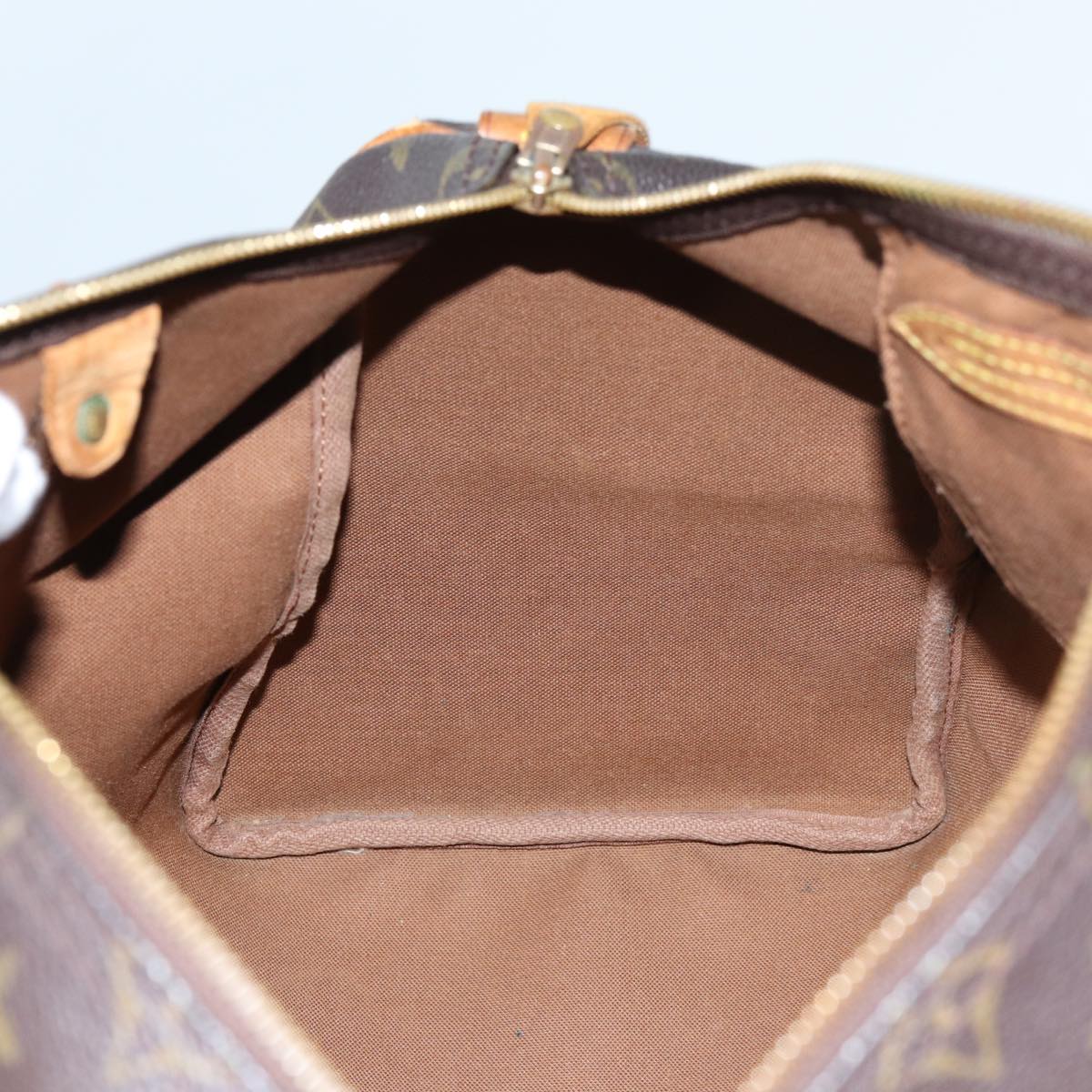 LOUIS VUITTON Monogram Speedy 35 Hand Bag M41524 LV 71384