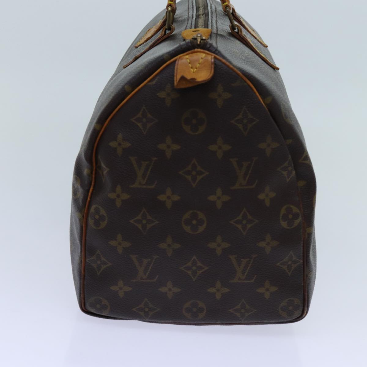 LOUIS VUITTON Monogram Speedy 35 Hand Bag M41524 LV 71384