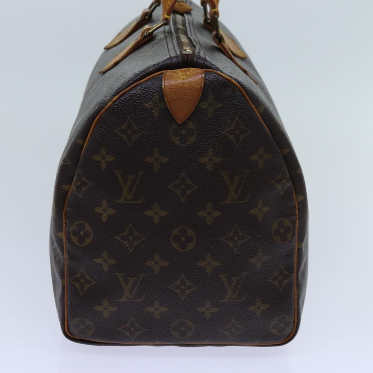 LOUIS VUITTON Monogram Speedy 35 Hand Bag M41524 LV 71384