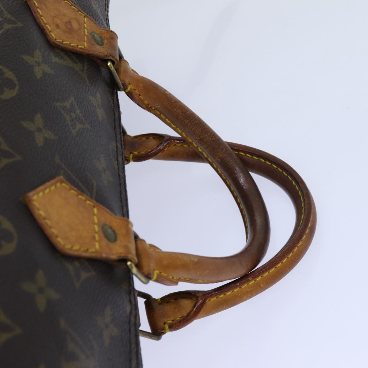 LOUIS VUITTON Monogram Speedy 35 Hand Bag M41524 LV 71384