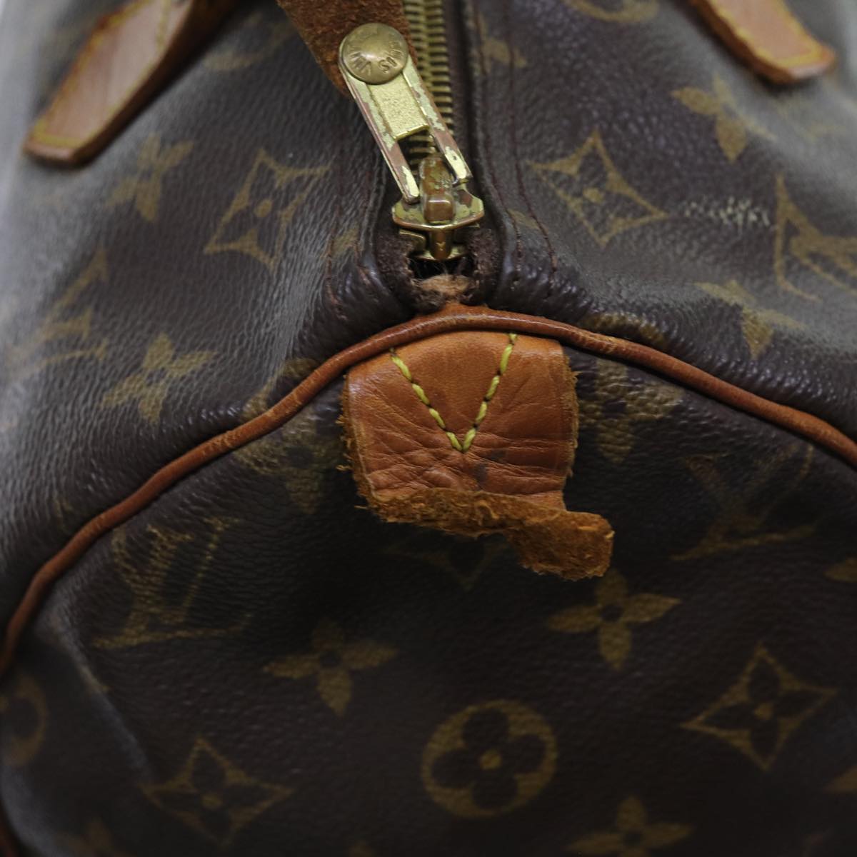 LOUIS VUITTON Monogram Speedy 30 Hand Bag M41526 LV 71385