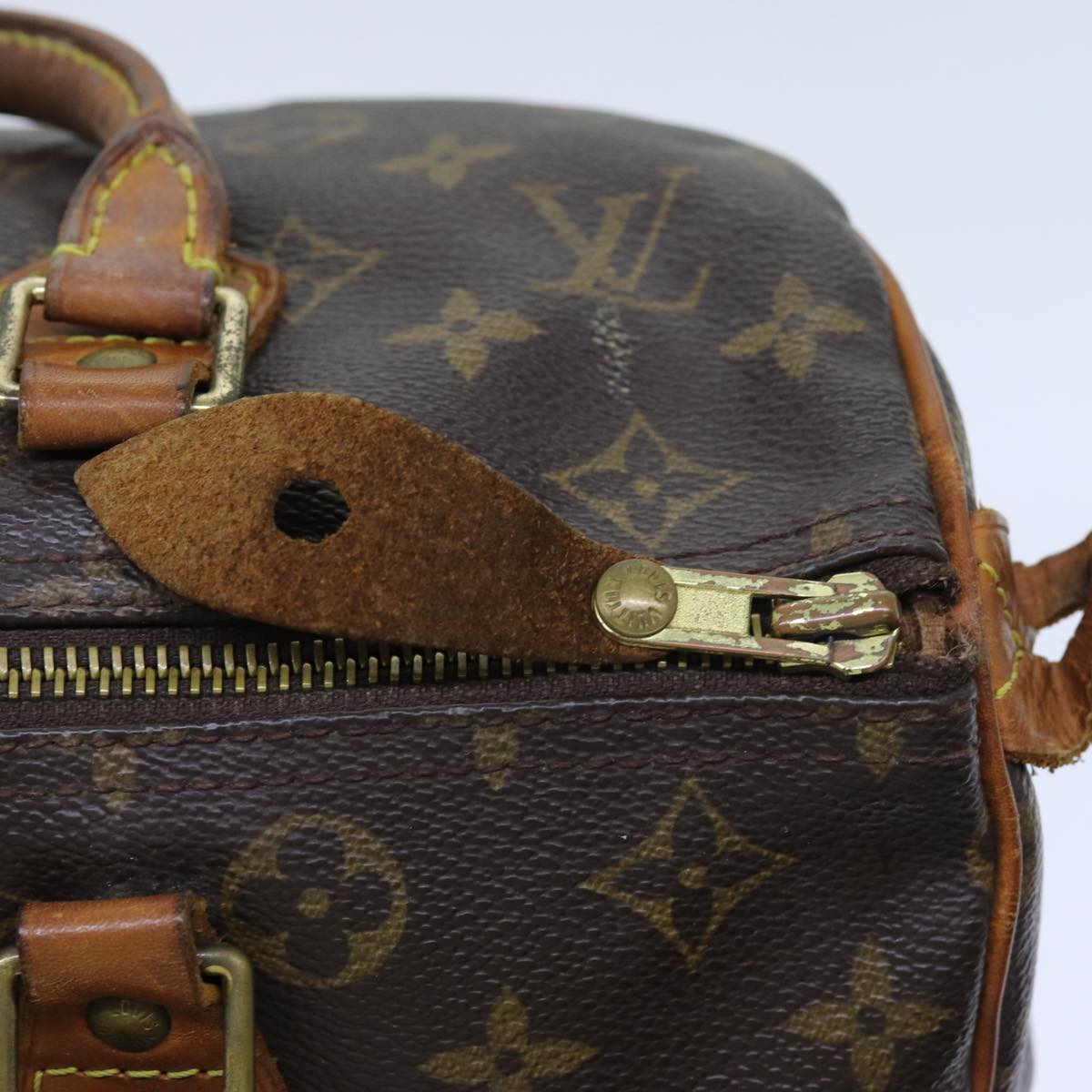LOUIS VUITTON Monogram Speedy 30 Hand Bag M41526 LV 71385