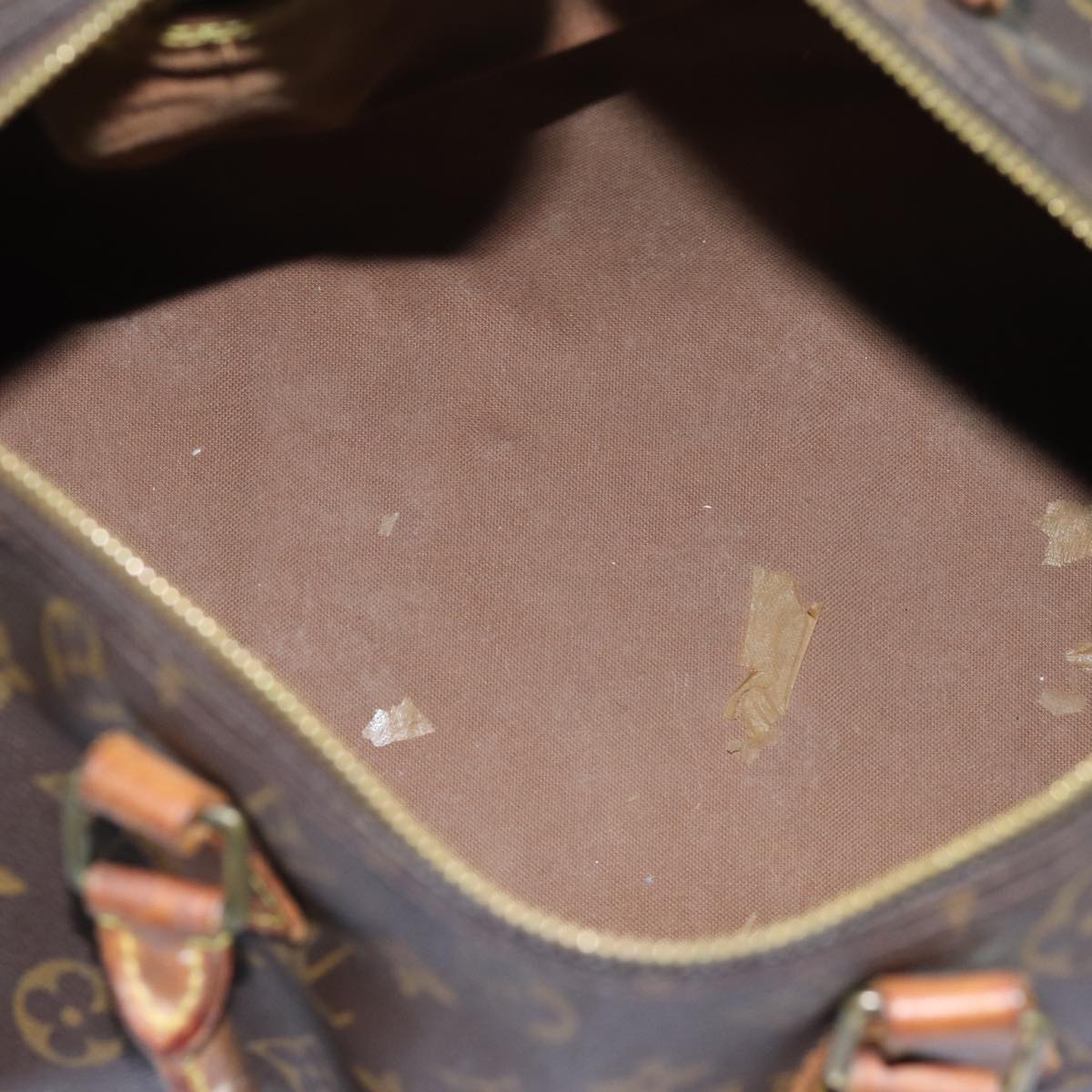 LOUIS VUITTON Monogram Speedy 30 Hand Bag M41526 LV 71385