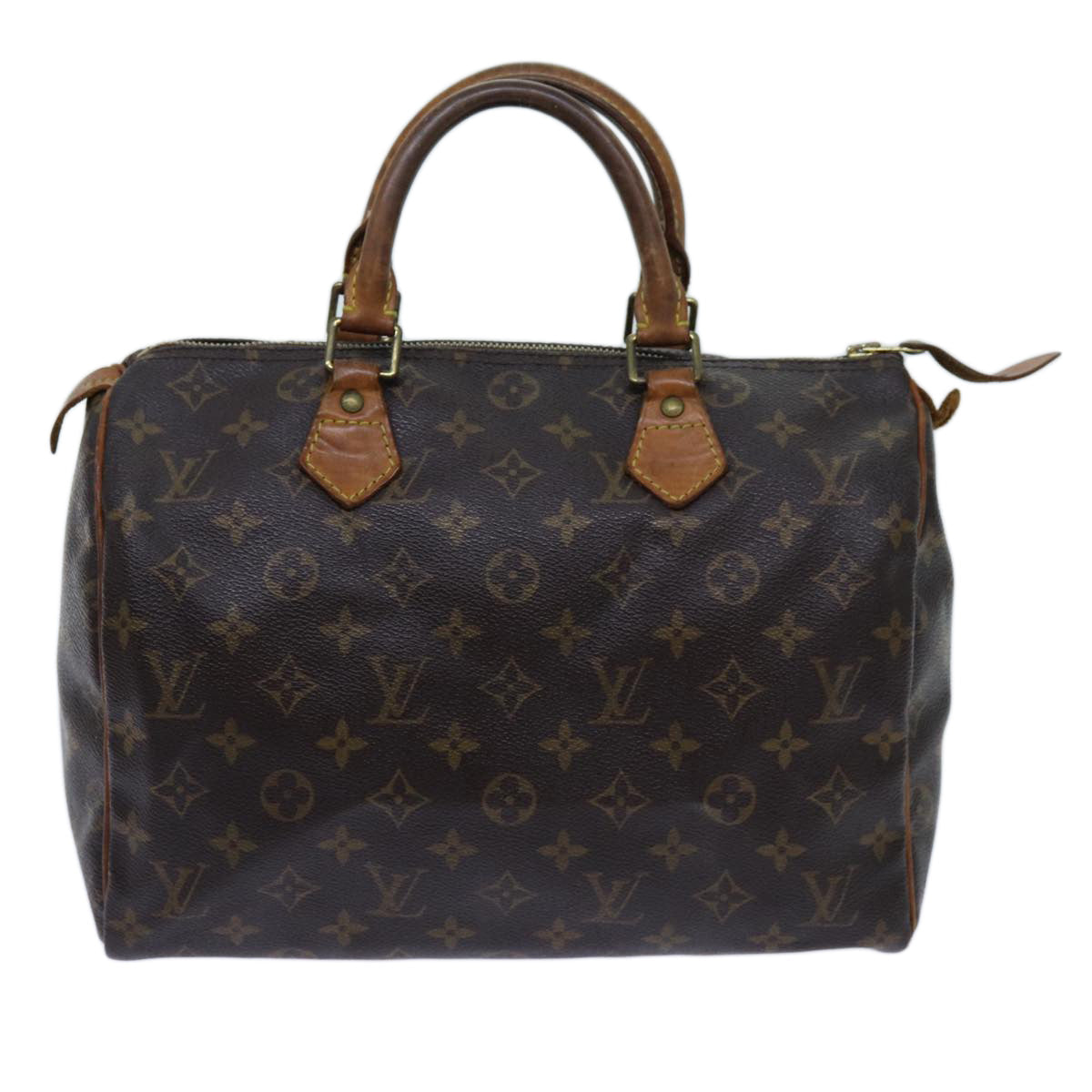 LOUIS VUITTON Monogram Speedy 30 Hand Bag M41526 LV 71385