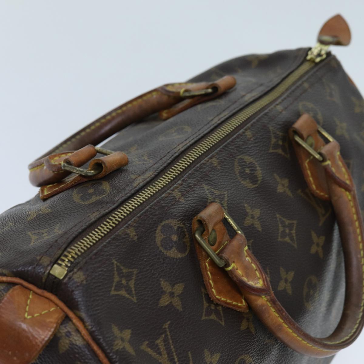 LOUIS VUITTON Monogram Speedy 30 Hand Bag M41526 LV 71385