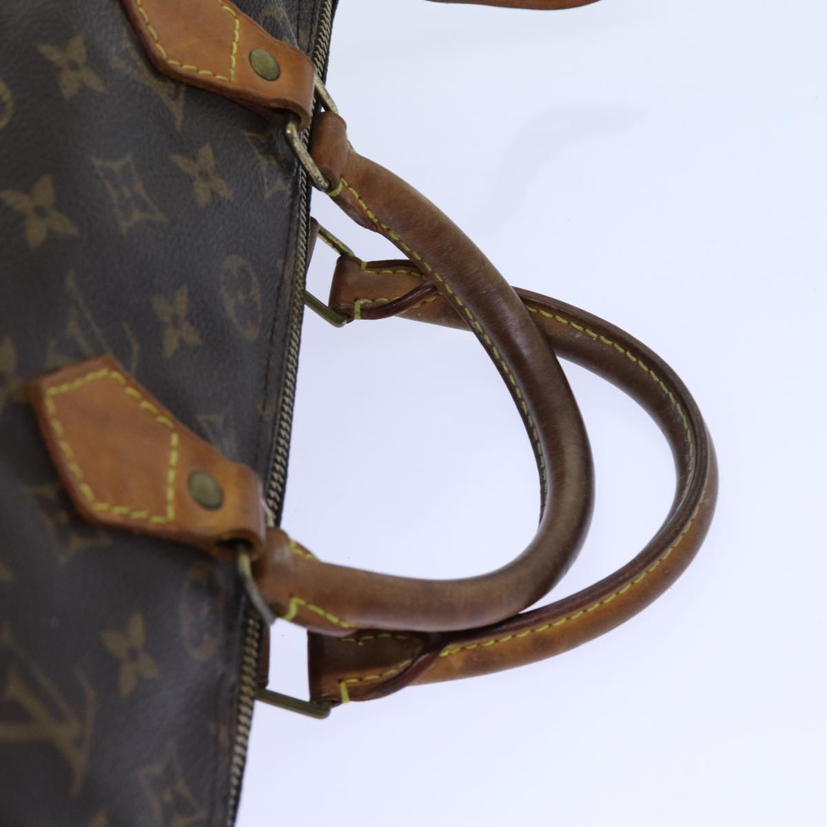 LOUIS VUITTON Monogram Speedy 30 Hand Bag M41526 LV 71385