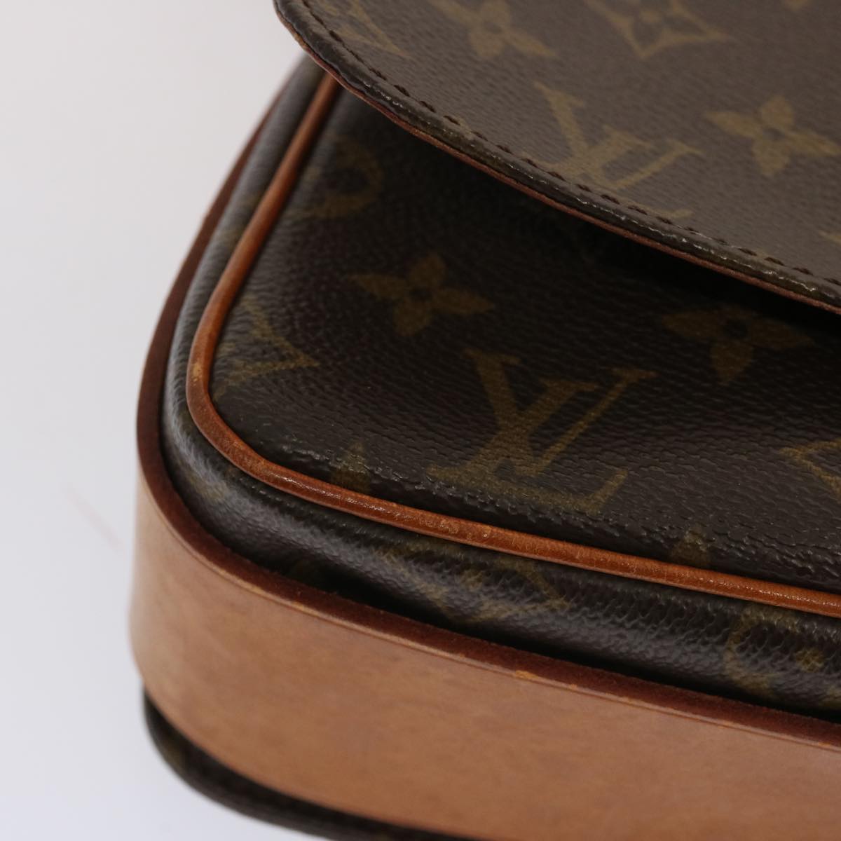 LOUIS VUITTON Monogram Cartouchiere GM Shoulder Bag M51252 LV 71386