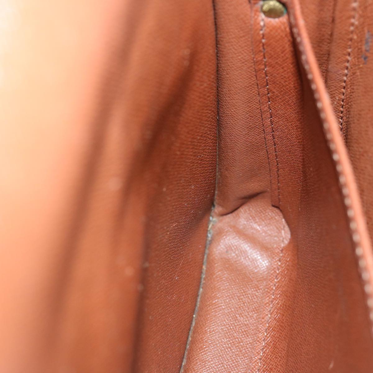 LOUIS VUITTON Monogram Cartouchiere GM Shoulder Bag M51252 LV 71386