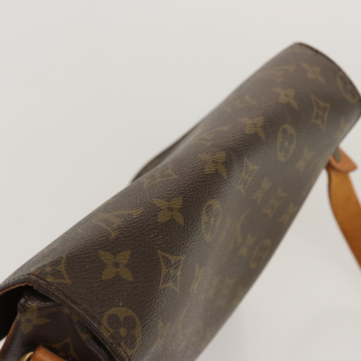LOUIS VUITTON Monogram Cartouchiere GM Shoulder Bag M51252 LV 71386