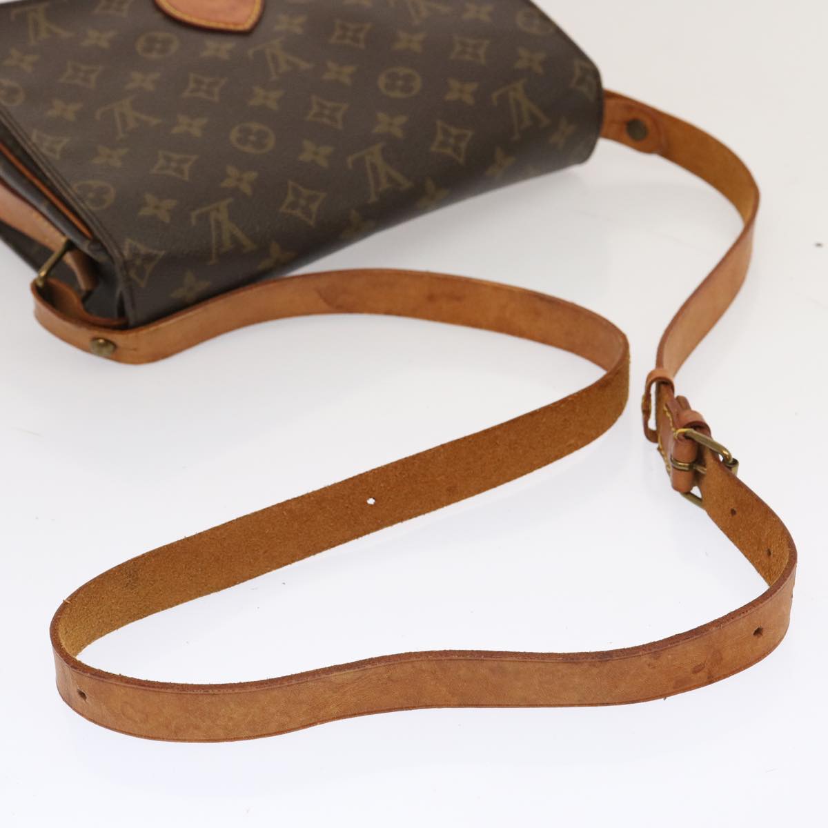 LOUIS VUITTON Monogram Cartouchiere GM Shoulder Bag M51252 LV 71386