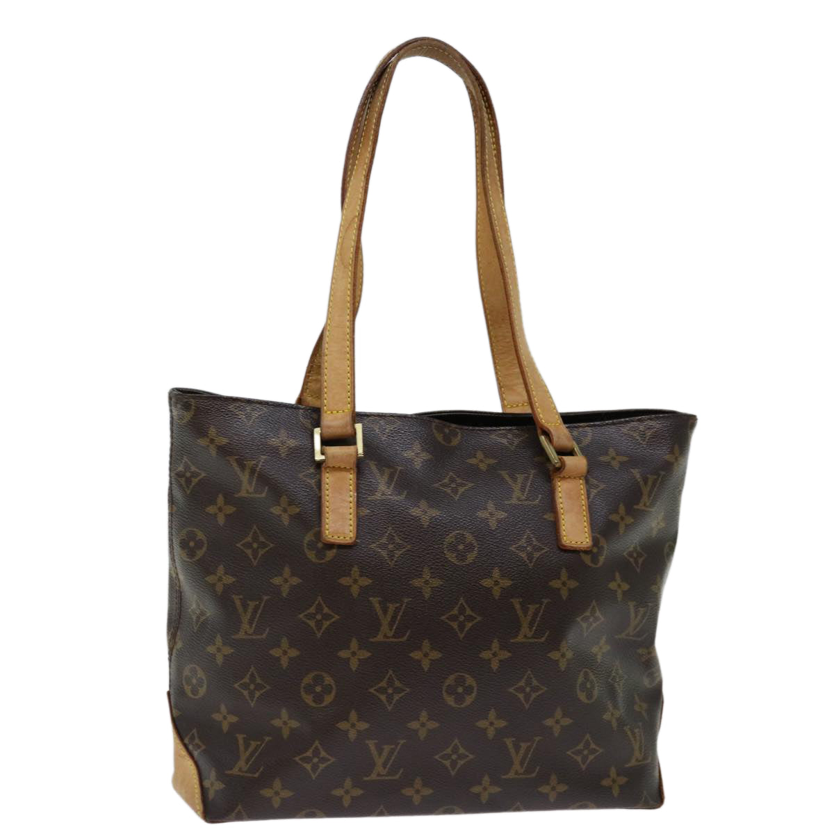 LOUIS VUITTON Monogram Cabas Piano Tote Bag M51148 LV 71387