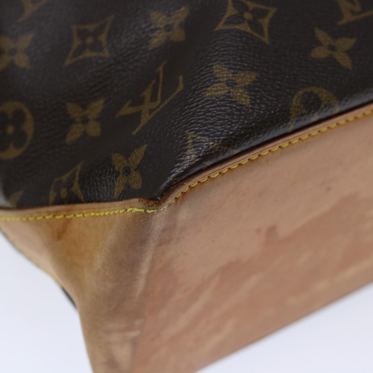 LOUIS VUITTON Monogram Cabas Piano Tote Bag M51148 LV 71387