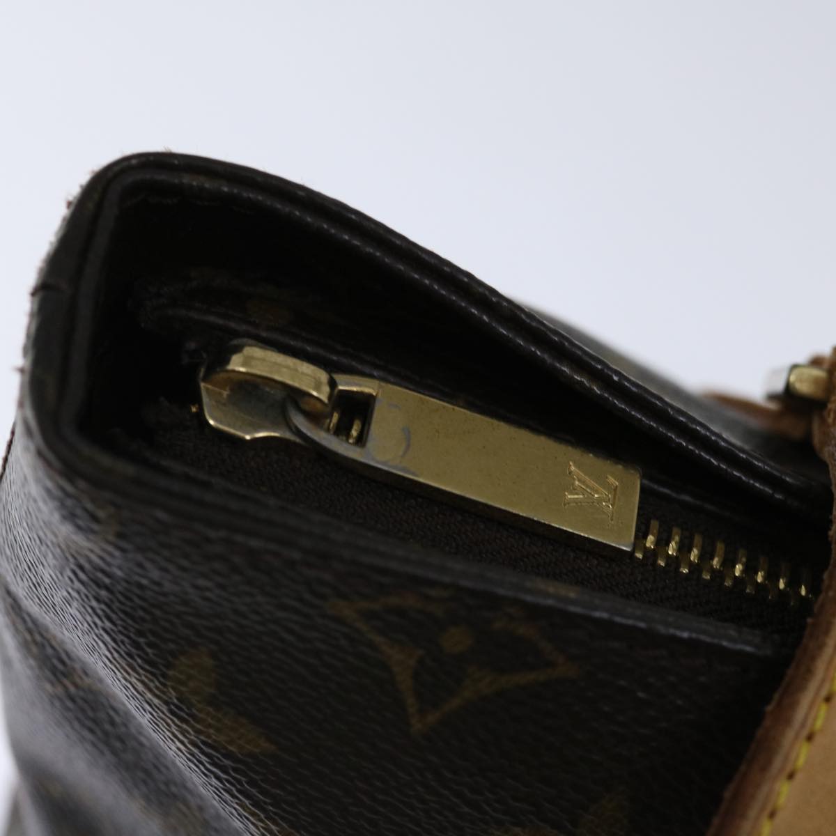 LOUIS VUITTON Monogram Cabas Piano Tote Bag M51148 LV 71387