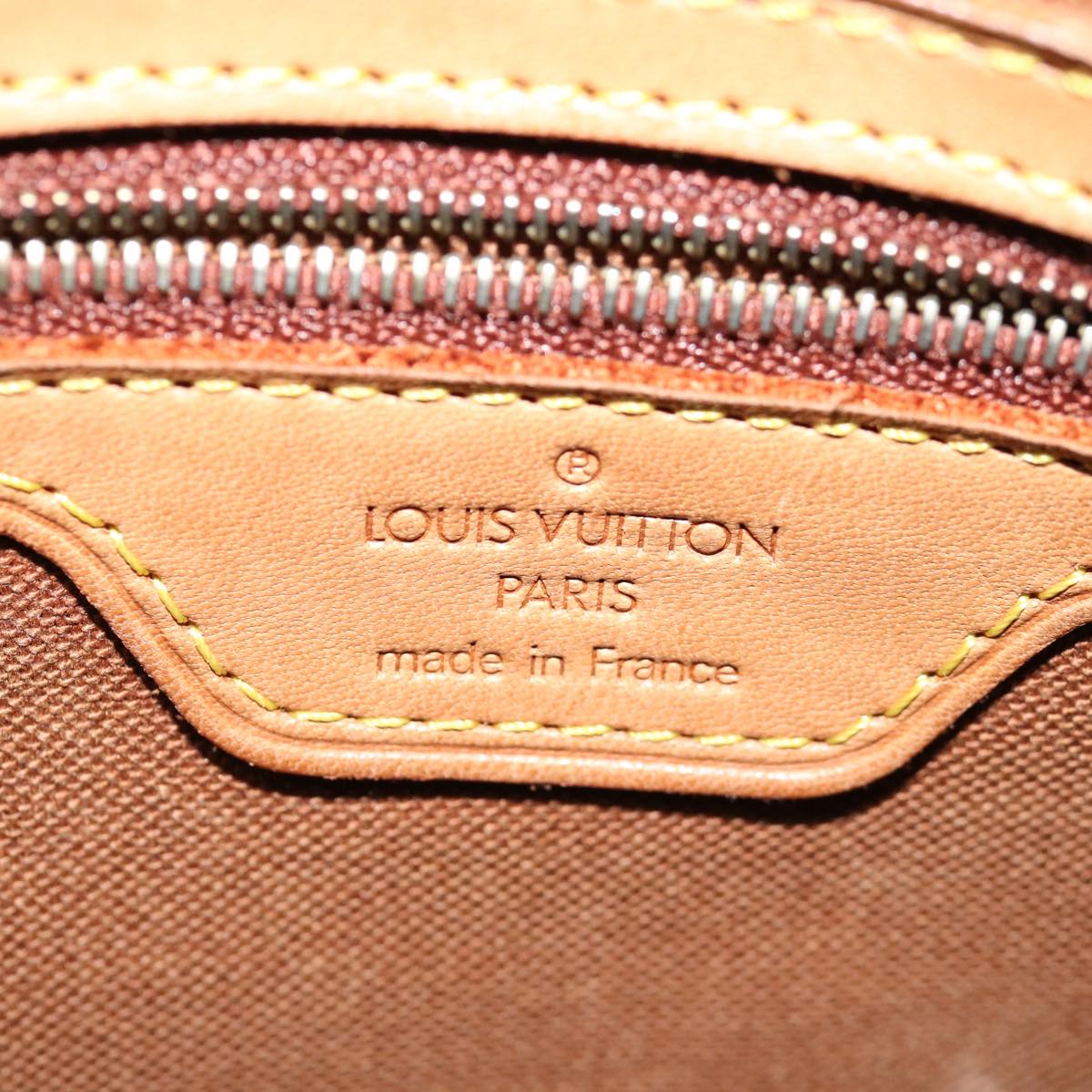 LOUIS VUITTON Monogram Cabas Piano Tote Bag M51148 LV 71387