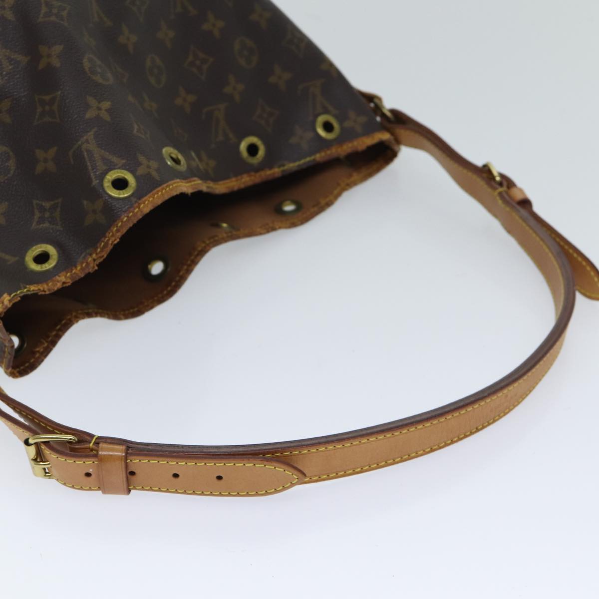 LOUIS VUITTON Monogram Petit Noe Shoulder Bag M42226 LV 71391