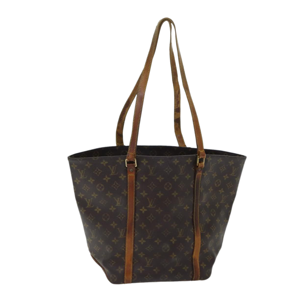 LOUIS VUITTON Monogram Sac Shopping Tote Bag M51108 LV 71393