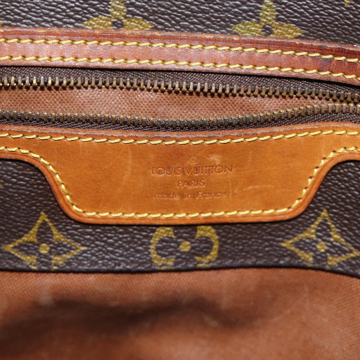 LOUIS VUITTON Monogram Sac Shopping Tote Bag M51108 LV 71393
