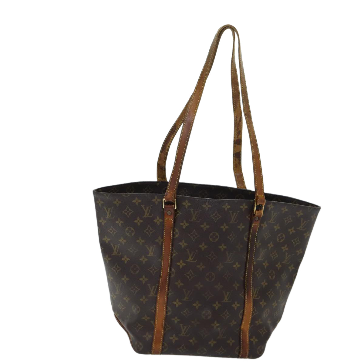 LOUIS VUITTON Monogram Sac Shopping Tote Bag M51108 LV 71393