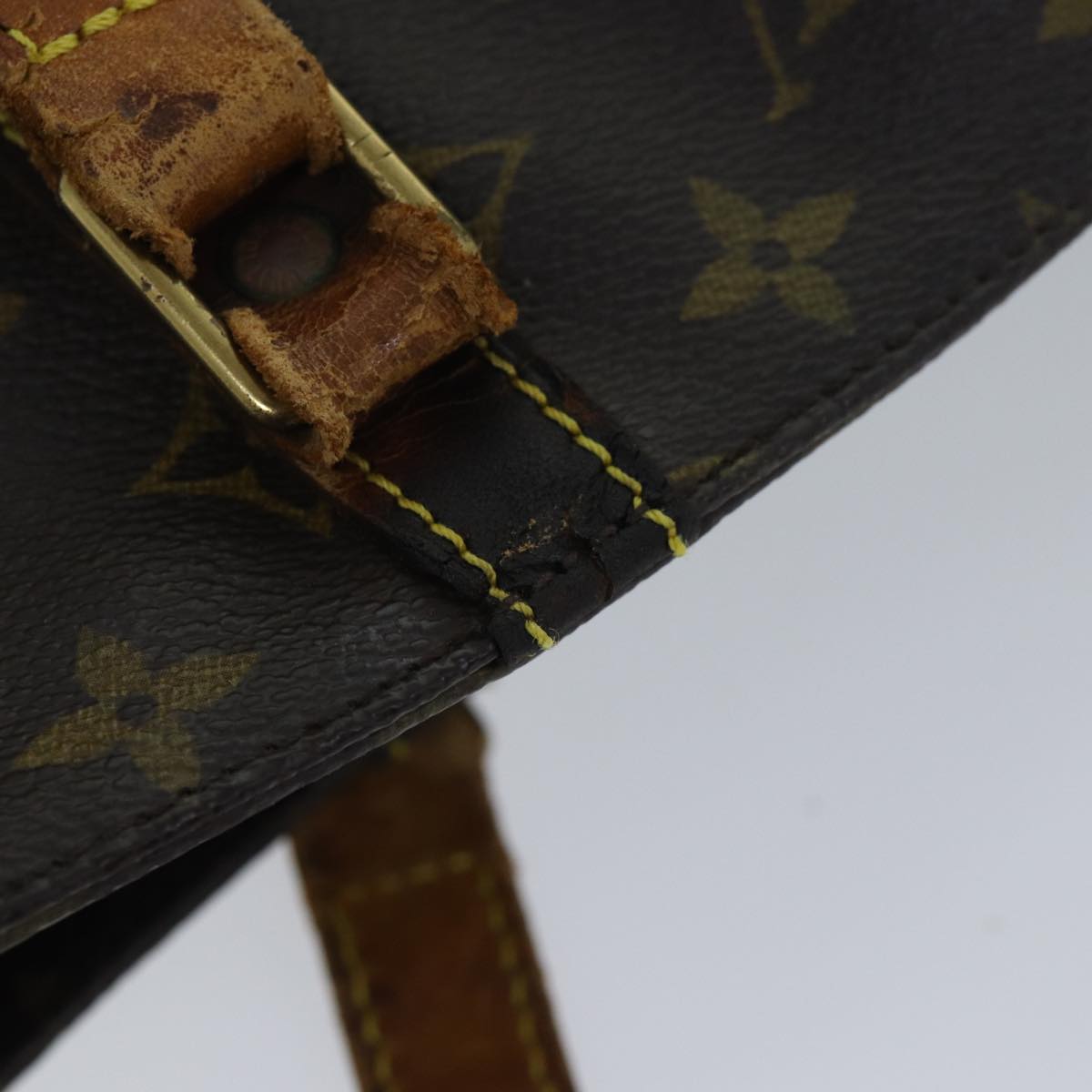 LOUIS VUITTON Monogram Sac Shopping Tote Bag M51108 LV 71393