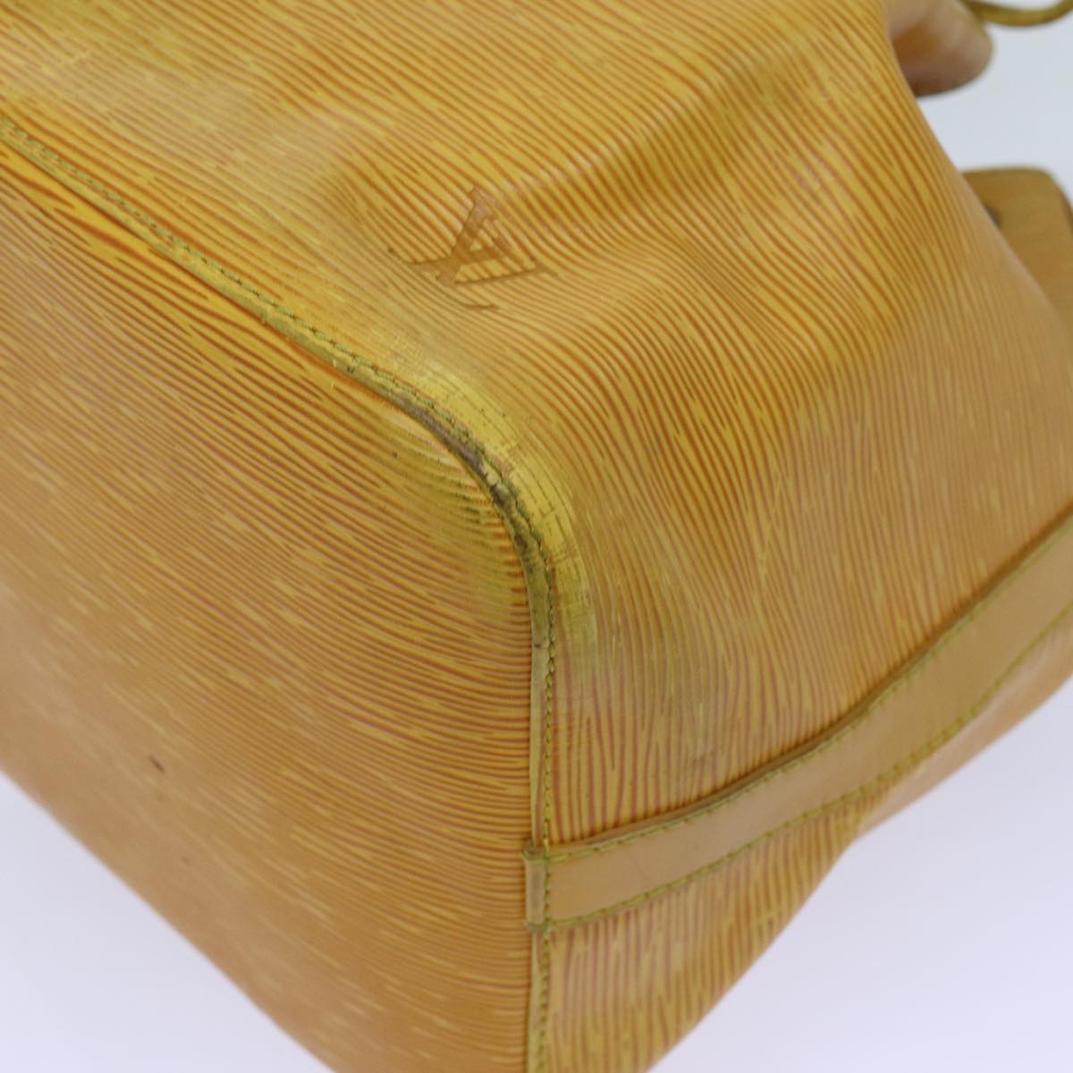 LOUIS VUITTON Epi Petit Noe Shoulder Bag Tassili Yellow M44109 LV 71397