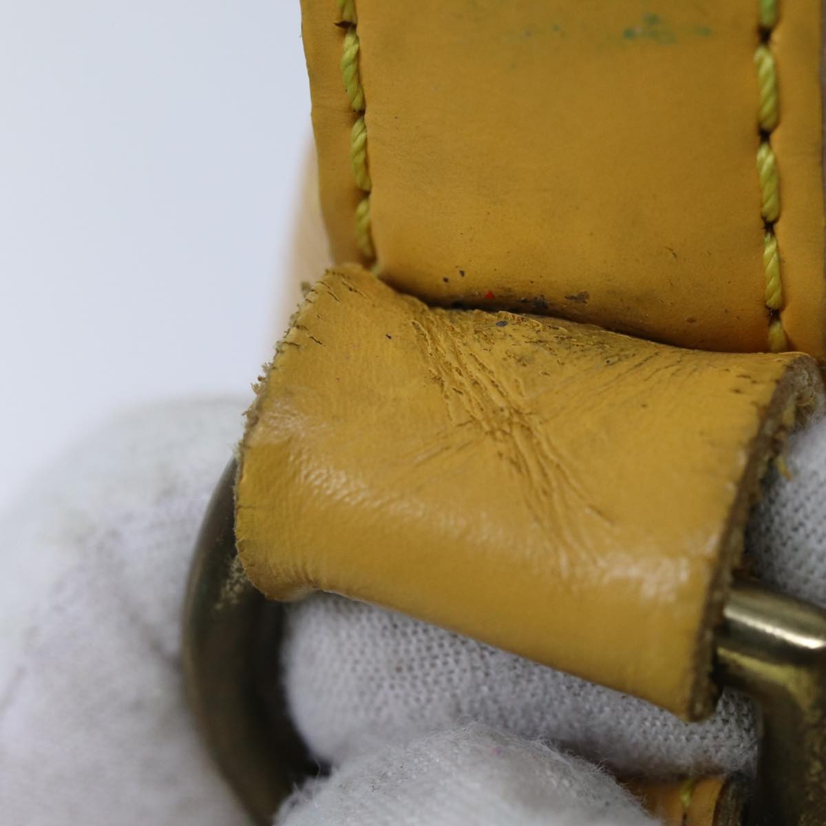 LOUIS VUITTON Epi Petit Noe Shoulder Bag Tassili Yellow M44109 LV 71397