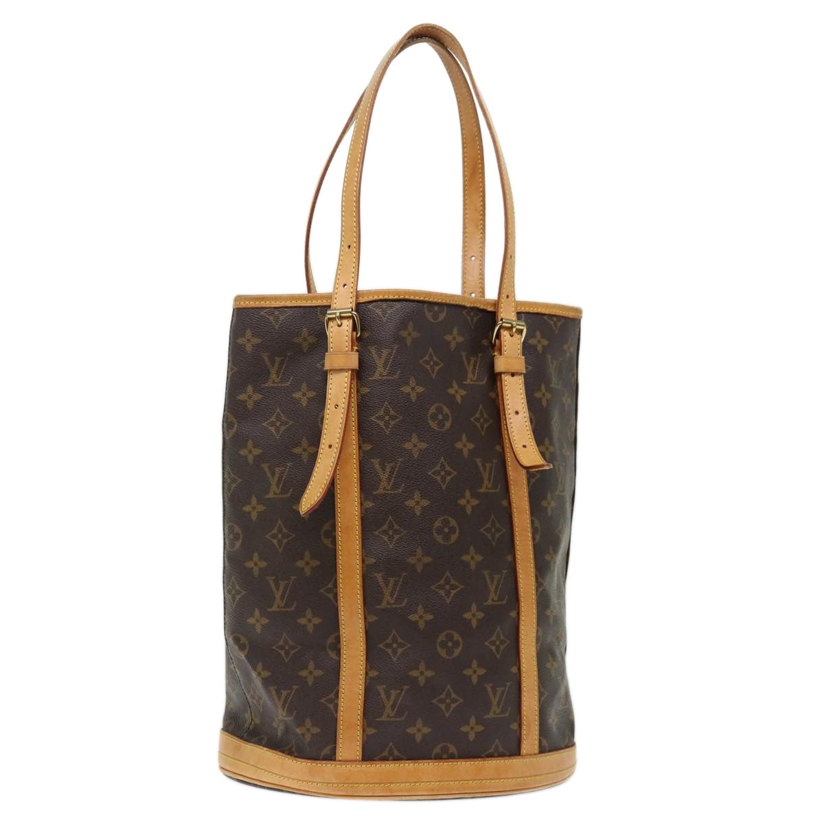 LOUIS VUITTON Monogram Bucket GM Shoulder Bag M42236 LV 71398