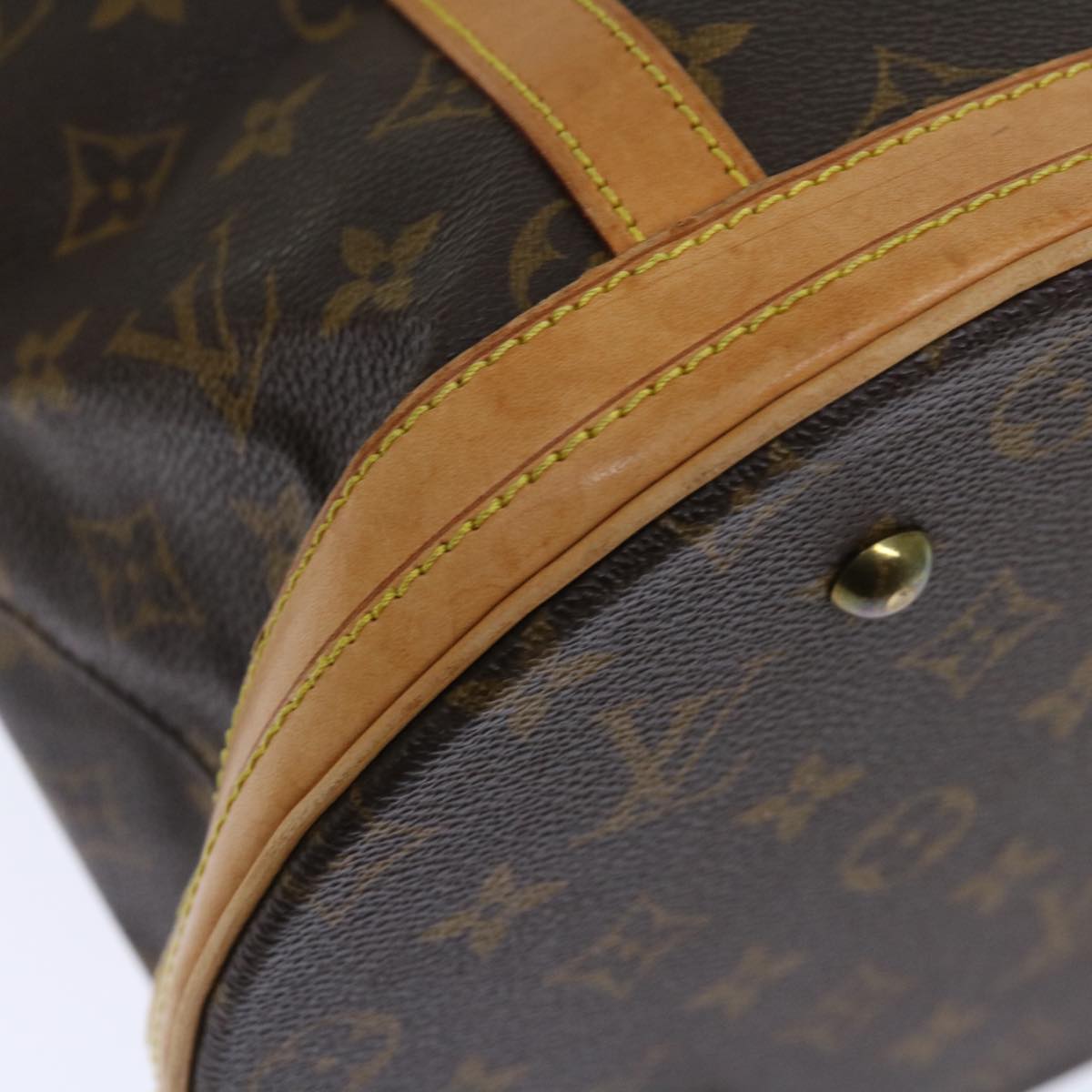 LOUIS VUITTON Monogram Bucket GM Shoulder Bag M42236 LV 71398