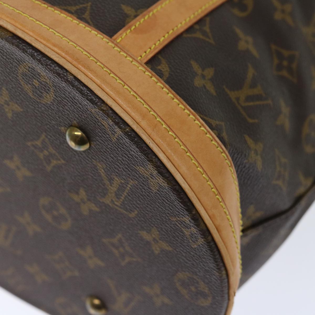LOUIS VUITTON Monogram Bucket GM Shoulder Bag M42236 LV 71398