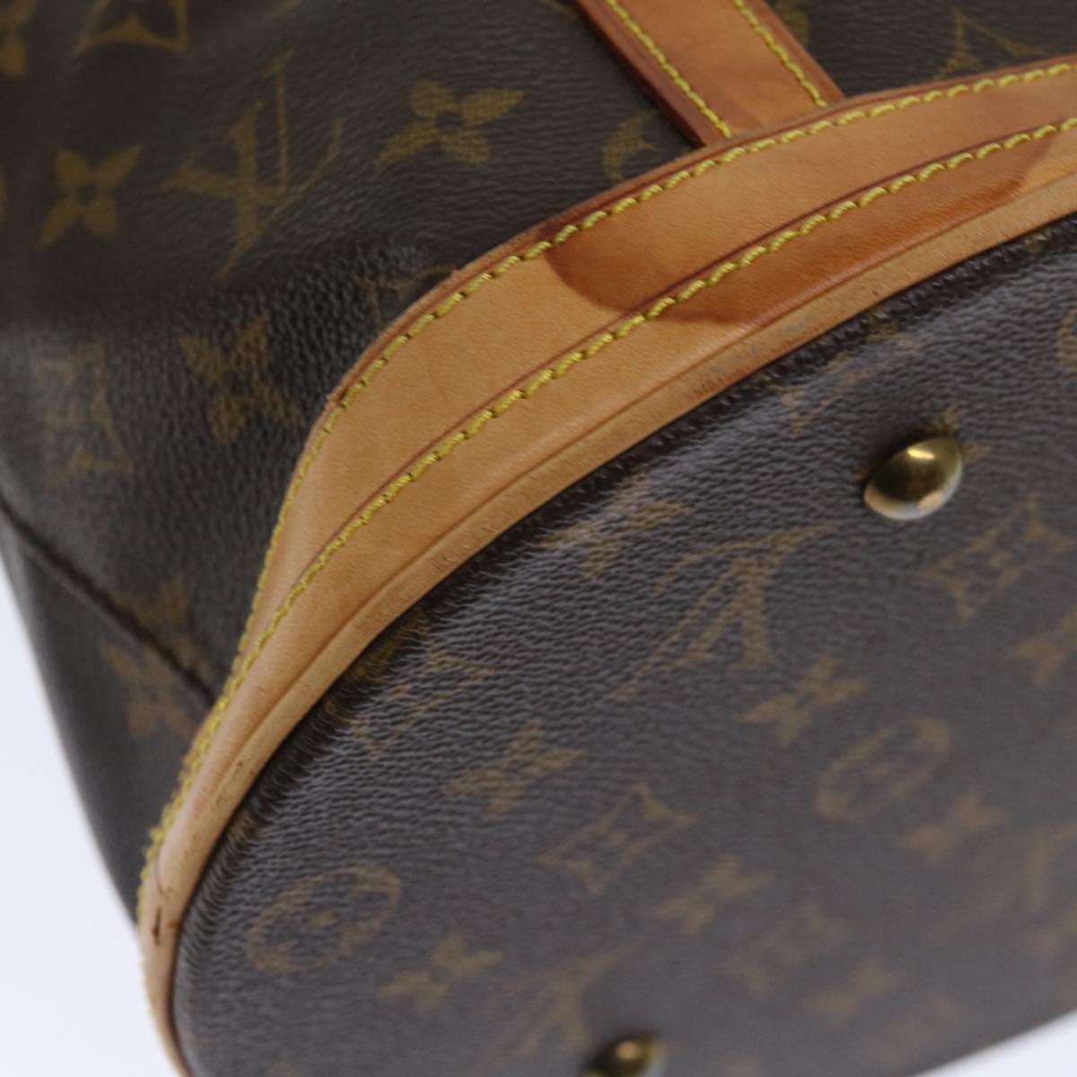 LOUIS VUITTON Monogram Bucket GM Shoulder Bag M42236 LV 71398