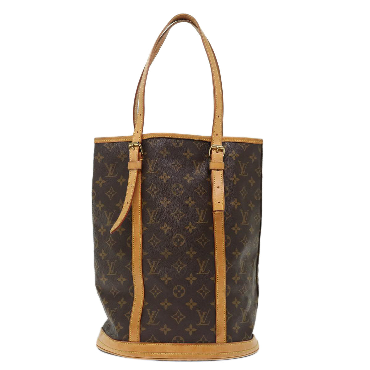 LOUIS VUITTON Monogram Bucket GM Shoulder Bag M42236 LV 71398
